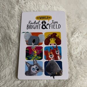 The World of Rachel Bright & Jim Field Yoto Card